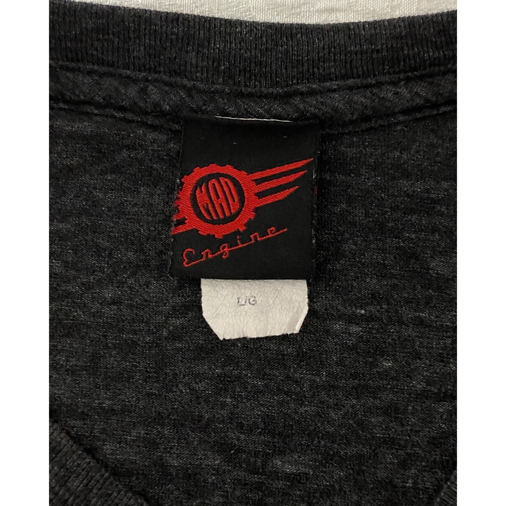 Mad Engine NYC Dont Sleep Graphic T-Shirt Charcoal Heather Mens Large New York - Picture 5 of 6